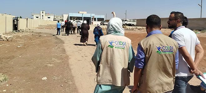 الأمم المتحدة تتفقد مراكز الإيواء في بصرى الشام وتتعهد بتقديم الدعم الإنساني العاجل