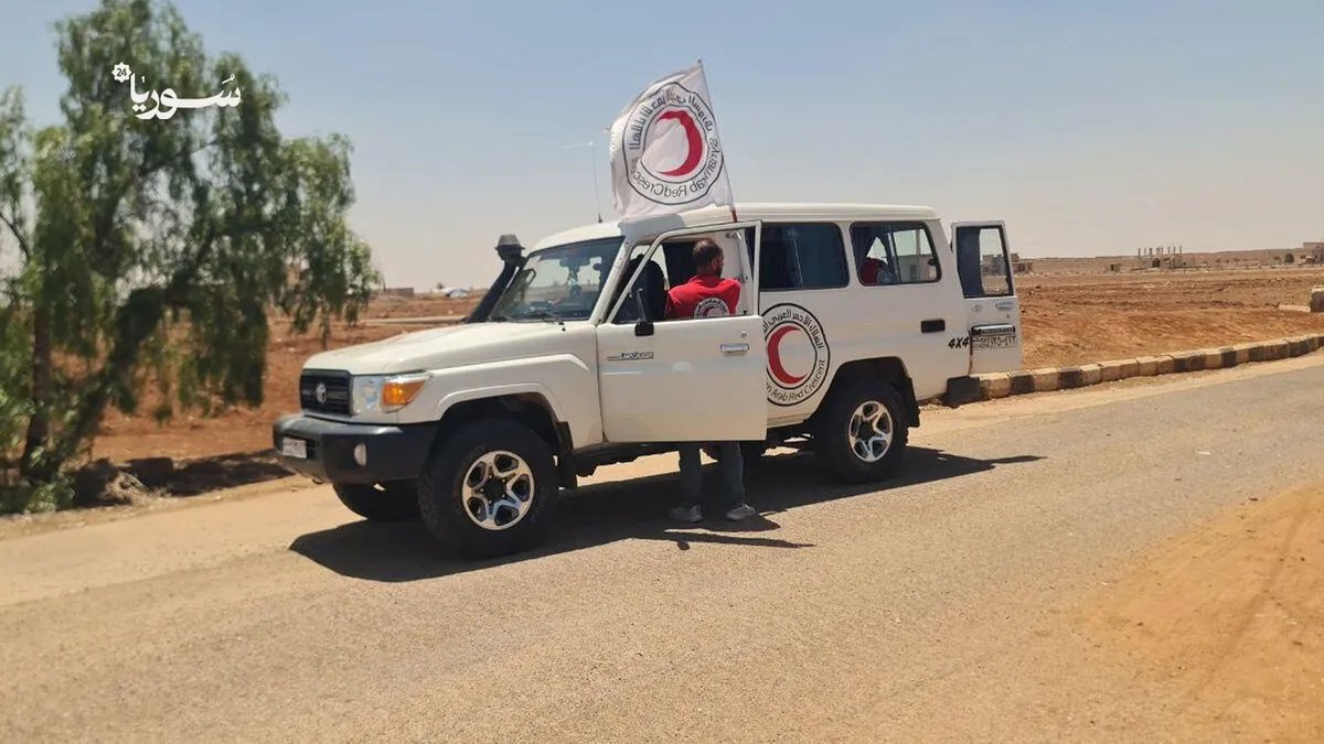 الهلال الأحمر السوري في درعا: خدمات إنسانية عاجلة لـ 30 ألف متضرر في مراكز الإيواء