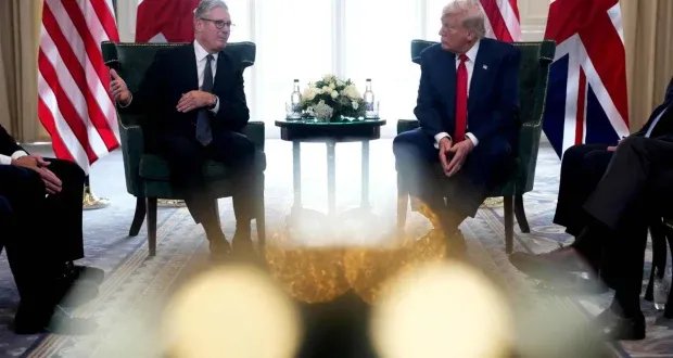 ترمب وستارمر يتفقان على ضرورة وقف إطلاق النار في غزة وسط تحذيرات من "مجاعة حقيقية"