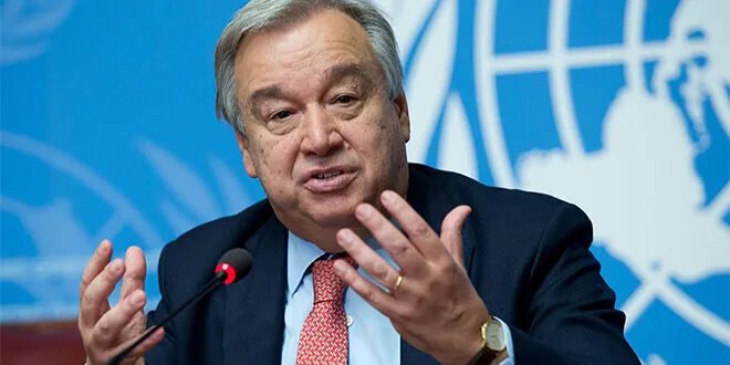 غوتيريش يؤكد: حل الدولتين هو السبيل الوحيد لسلام دائم في الشرق الأوسط