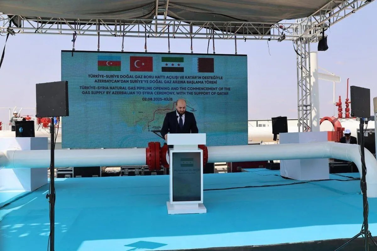 حدث تاريخي: تركيا تبدأ بتصدير الغاز الطبيعي إلى سوريا عبر ثماني نقاط