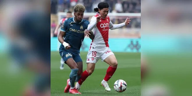 موناكو يُطيح بمارسيليا ويقتنص وصافة الدوري الفرنسي بفوز ساحق