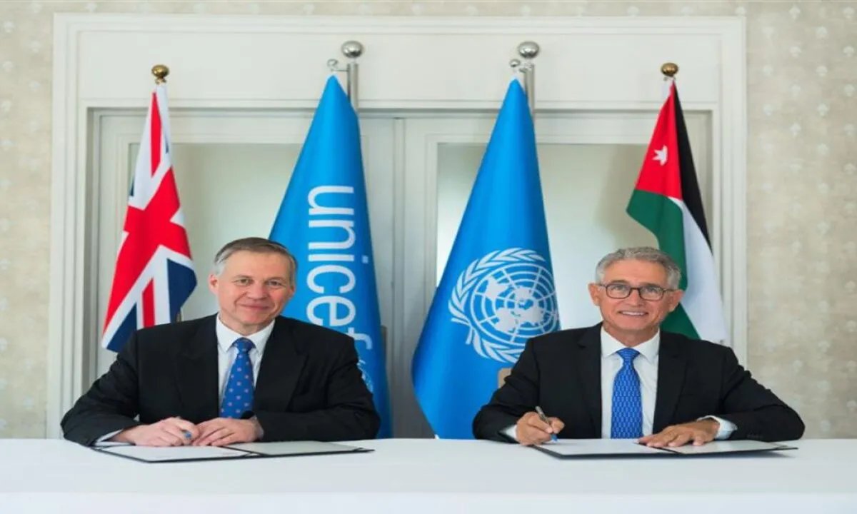 اتفاقية أممية بريطانية لدعم اللاجئين السوريين في الأردن بقيمة 1.5 مليون جنيه إسترليني