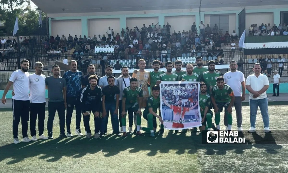 إنجاز تاريخي: نادي خان شيخون يتأهل إلى الدوري السوري الممتاز لكرة القدم