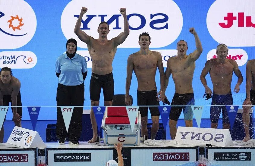روسيا تكتسح بطولة العالم للألعاب المائية وتضيف ذهبية جديدة في سباق التتابع