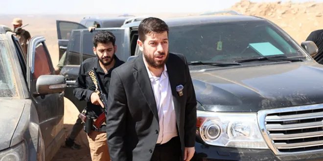 قائد الأمن الداخلي في السويداء يتفقد تل الحديد بعد استعادة السيطرة عليه