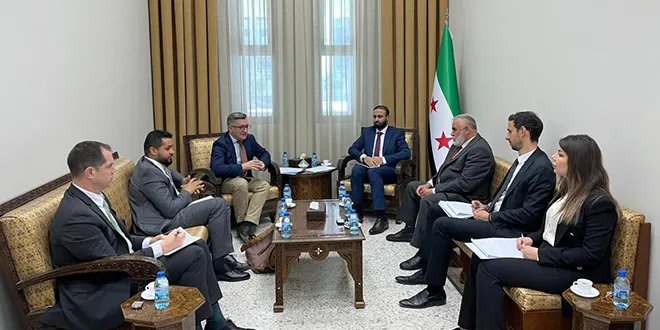 الخارجية السورية ووفد أمريكي يبحثان قضايا مشتركة في دمشق