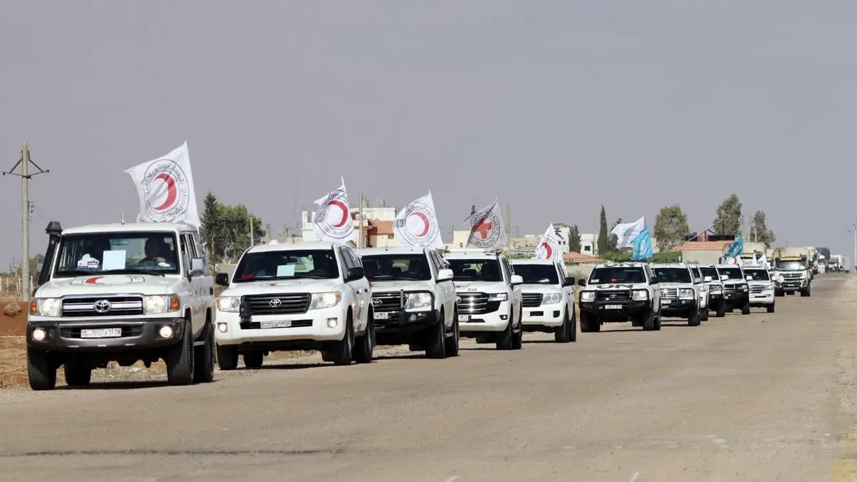 الأمم المتحدة تستأنف إيصال المساعدات الإنسانية الضرورية إلى محافظة السويداء