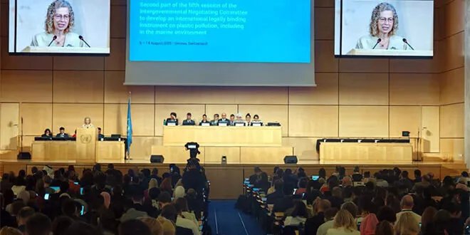 سوريا تشارك في مؤتمر الأمم المتحدة بجنيف للحد من التلوث البلاستيكي