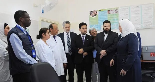 وزير الصحة السوري يفتتح ثلاثة مراكز صحية مُعاد تأهيلها في ريف دمشق لخدمة عشرات الآلاف