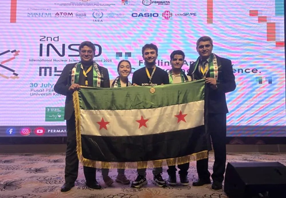 مقداد عصفور يحصد برونزية لسوريا في أولمبياد العلوم النووية بماليزيا
