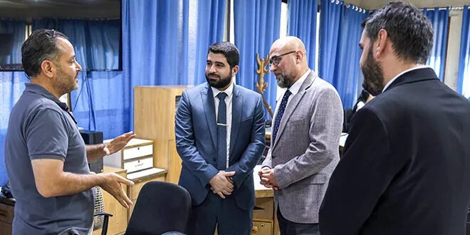 وفد من وكالة الأناضول يبحث مع سانا آفاق التعاون الإعلامي وتوسيعه