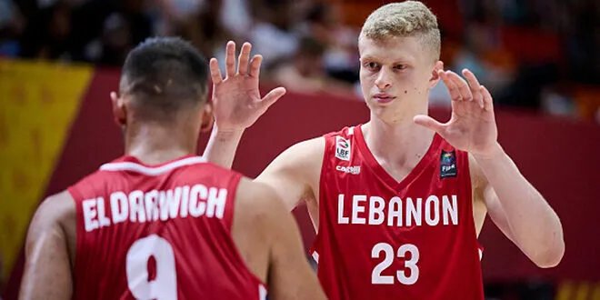 لبنان ينتصر على قطر بفارق ضئيل في بطولة آسيا لكرة السلة