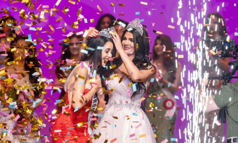 نهيلة الراحيلي المغربية تتوج بلقب ملكة جمال العرب في أمريكا لعام 2025