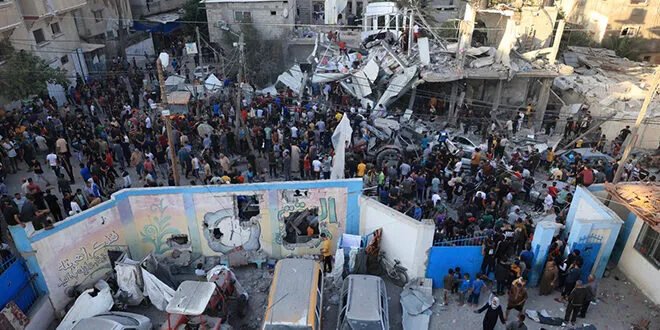 تقرير صادم: إسرائيل قصفت أكثر من 500 مدرسة تؤوي نازحين في غزة منذ عام 2023