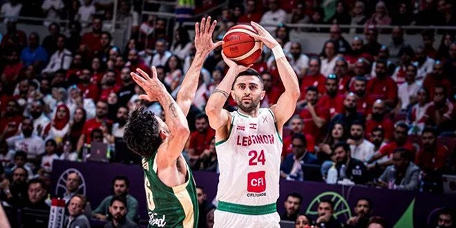 كأس آسيا لكرة السلة: خسارة لبنان أمام أستراليا وفوز إيران وكوريا