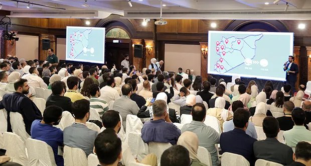 مؤتمر "SYNC’25 II" بدمشق يختتم فعالياته بفرص عمل واعدة للشباب السوري