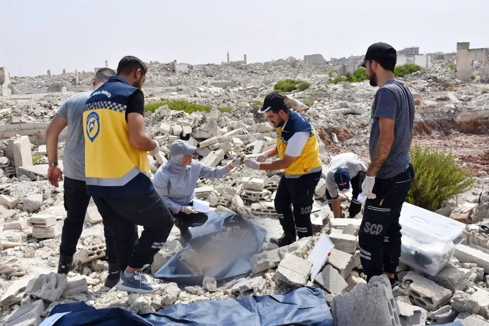 اكتشاف مقبرة جماعية في حمص: العثور على رفات ثلاثة أشخاص في حي كرم الزيتون