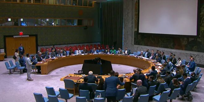 مجلس الأمن يطالب بوقف إطلاق النار في السويداء ويؤكد على سيادة ووحدة سوريا