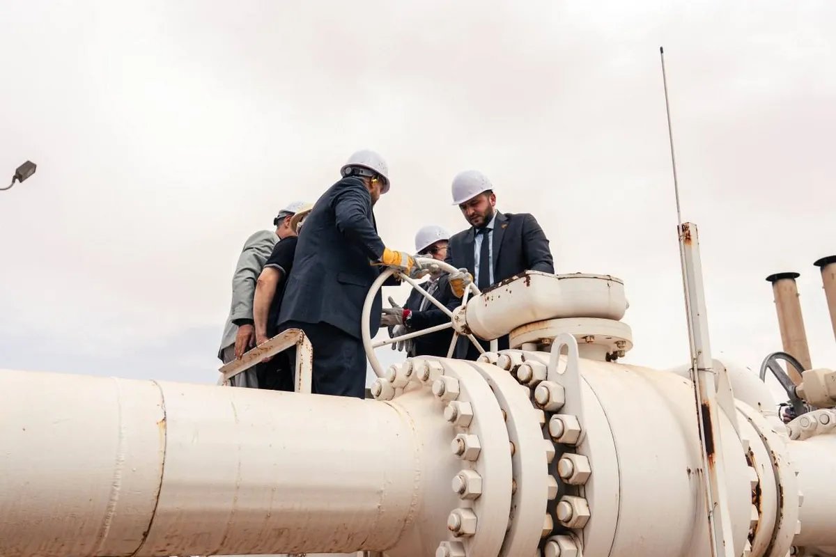 وصول الغاز الأذربيجاني إلى حمص: بارقة أمل لزيادة ساعات الكهرباء وتحسين التيار