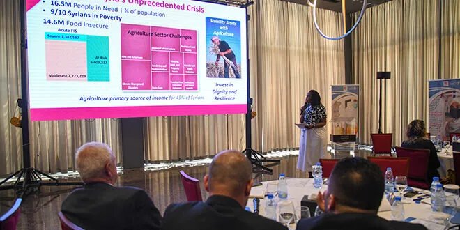 الفاو ووزارة الزراعة تطلقان المرحلة الثانية من مشروع تعزيز الصمود المحلي في سوريا لدعم 144 ألف أسرة