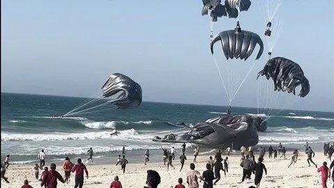 إدارة ترامب: المساعدات الجوية لغزة ليست حلاً فعالاً ولا تلبي احتياجات الفلسطينيين