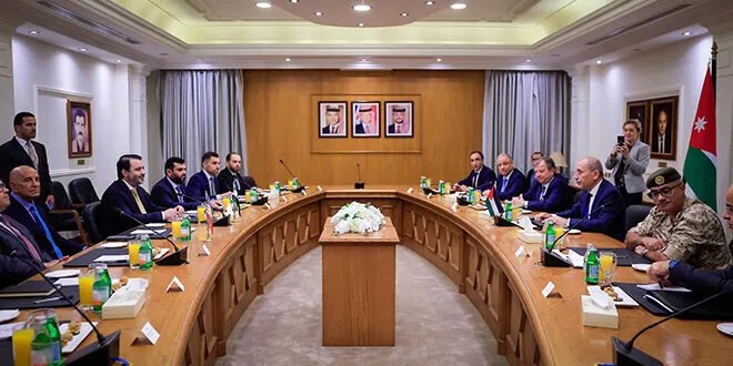 اجتماع أردني سوري أمريكي في عمّان لدعم استقرار السويداء وإعادة إعمار سوريا