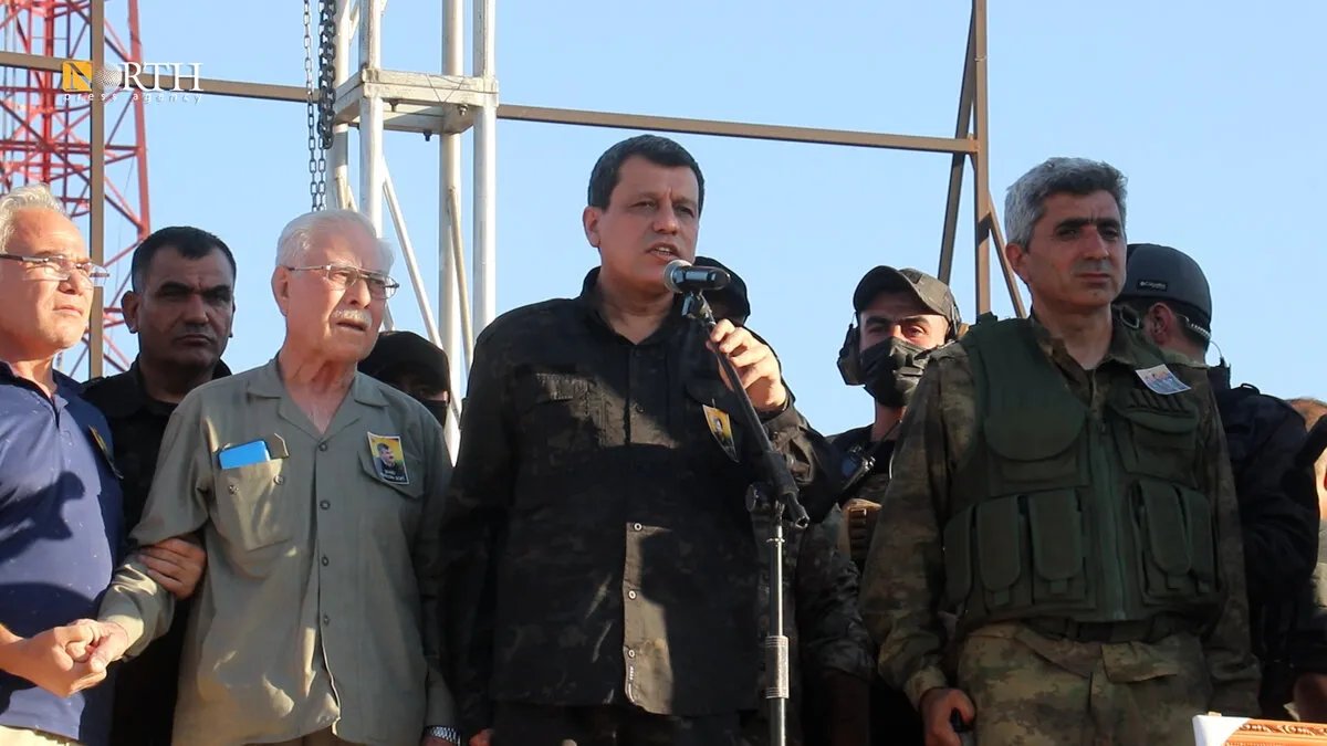 مظلوم عبدي: نور الدين الصوفي كان ركيزة أساسية في مقاومة العصر