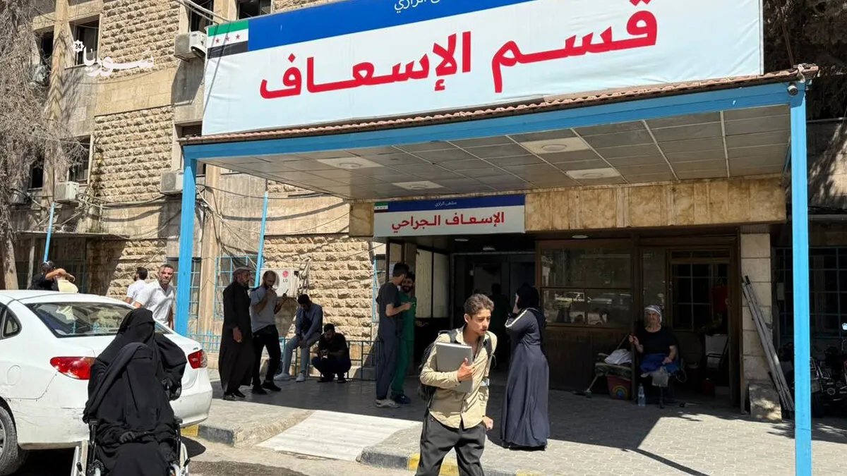 مشفى الرازي بحلب: أكثر من ألف مراجع يوميًا وتحديات متزايدة في تقديم الرعاية