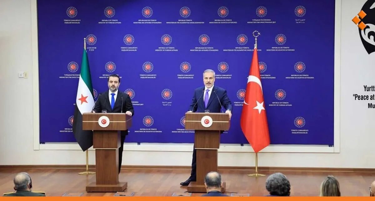 الشيباني وفيدان يبحثان التحديات والمؤامرات التي تواجه سوريا في أنقرة