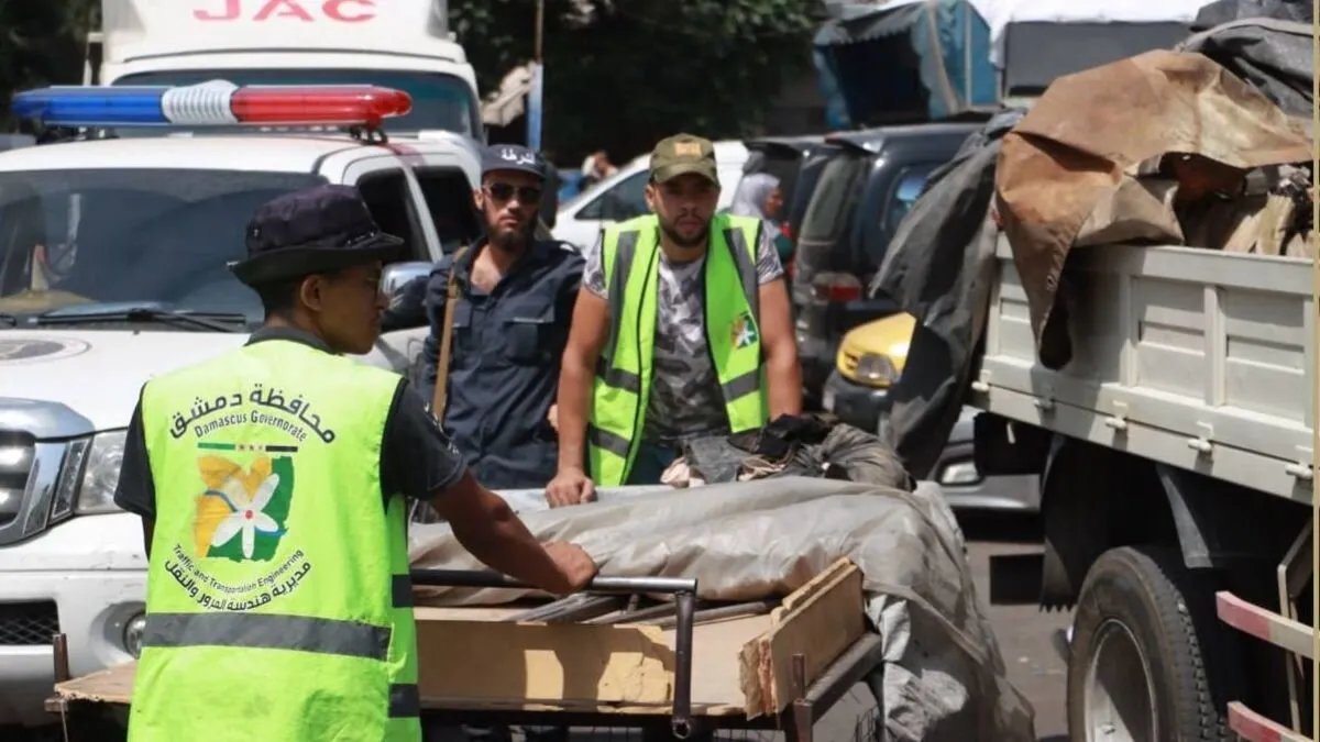 دمشق: حملة مكثفة لإزالة الإشغالات واستعادة النظام في شوارع العاصمة