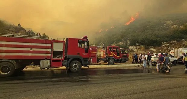 تفاقم حرائق حماة واللاذقية يتسبب في نزوح الأهالي وجهود مكثفة لاحتواء النيران