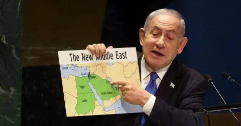 حماس تدعو لرد عربي حاسم على تصريحات نتنياهو بشأن "إسرائيل الكبرى"