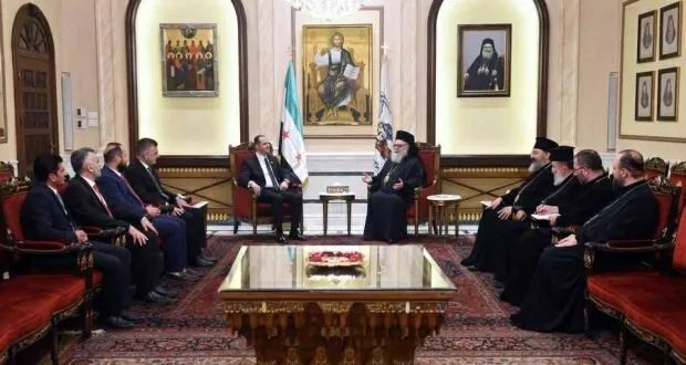 الرئيس الأسد يعزي البطريرك يوحنا العاشر بشهداء كنيسة مار الياس دويلعة