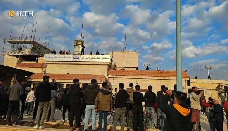 الإدارة الذاتية وبرنامج الأغذية العالمي يبحثان إعادة تشغيل مطار القامشلي الدولي