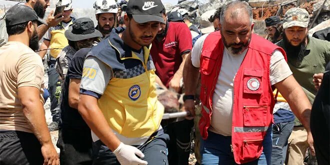 مأساة في إدلب: انفجار مبنى يودي بحياة أربعة أشخاص بينهم طفلان