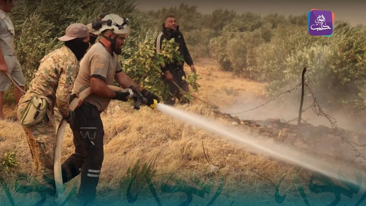 من أداة حرب إلى مُنقِذ: مروحيات الجيش السوري تُساهم في إخماد حرائق اللاذقية وحماة