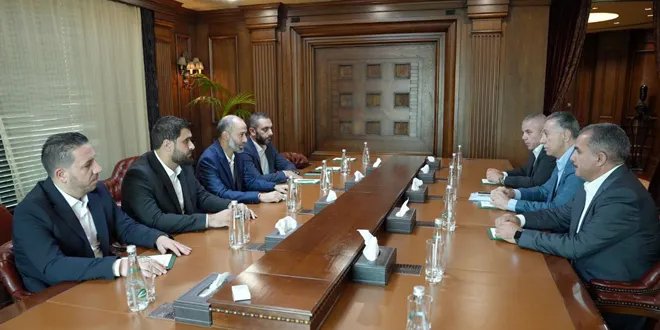 سوريا والأردن تبحثان تطوير المنطقة الحرة المشتركة وتعزيز التبادل التجاري