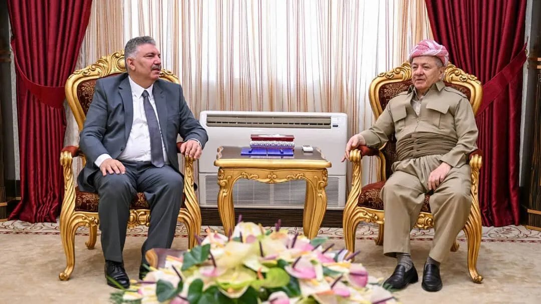 مسعود بارزاني يبحث مع مسد الأوضاع السياسية في سوريا وشمال شرقها