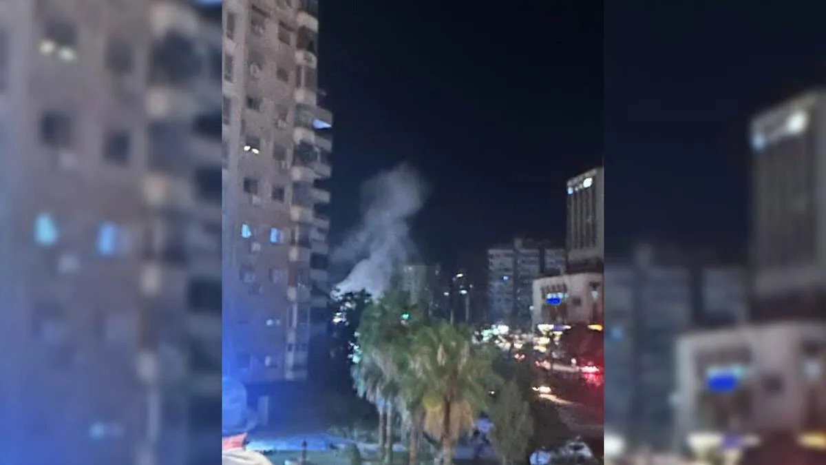 تفجير بعبوة ناسفة يهز محيط منطقة المزة في دمشق دون إصابات