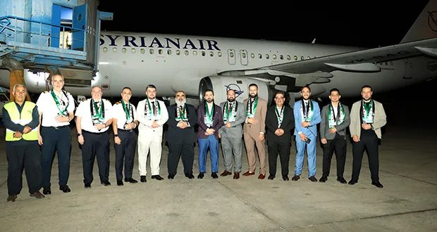 الخطوط السورية تستأنف رحلاتها إلى ليبيا بوصول أولى الطائرات إلى مطار معيتيقة