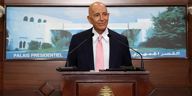 المبعوث الأمريكي: نسعى لحياة أفضل للبنان وجواره ونتوقع تقدماً قريباً