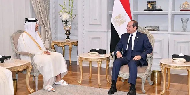 مصر وقطر تتفقان على رفض أي احتلال لغزة أو تهجير للفلسطينيين