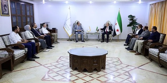 الحلبي وعطوة يبحثان تطوير التعليم الطبي والخدمات الصحية في سوريا