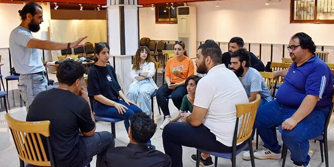 ورشة عمل مسرحية للأخوين ملص في حمص: تعزيز مهارات الشباب وحضورهم المسرحي