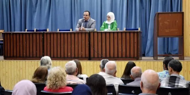 منتدى ثقافي في حمص: بناء الإنسان أساس لتجاوز الأزمات النفسية والاجتماعية