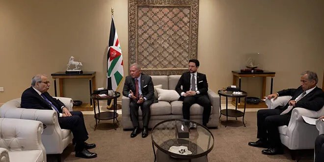 الملك الأردني يؤكد: استقرار سوريا أولوية قصوى للأردن