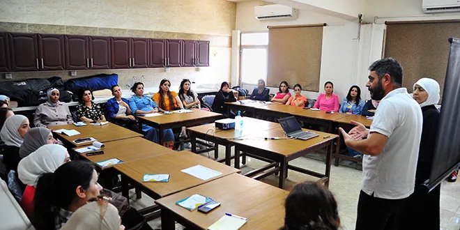 وزارة الصحة السورية ترفع كفاءة الكوادر التمريضية بورشة تدريبية متخصصة