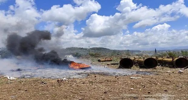 اللاذقية: انفجار يهز المدينة بسبب حريق قرب مخلفات حربية قديمة