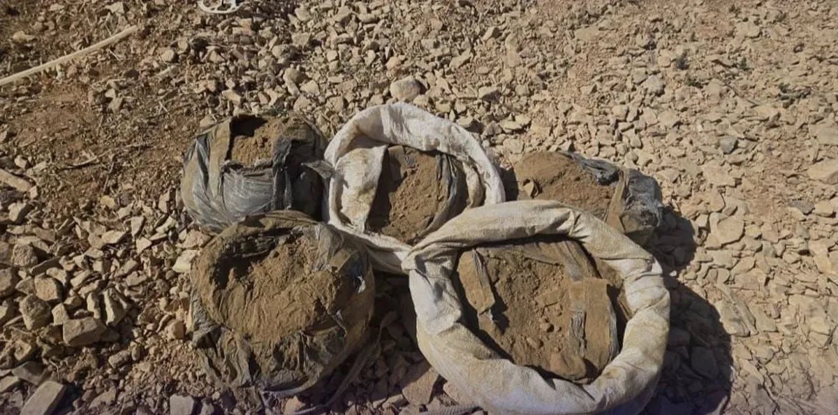 إحباط محاولة تهريب 60 كيلوغراماً من الحشيش على الحدود السورية اللبنانية